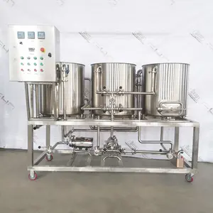 Homebrewing 50lt/100lt बियर पक प्रणाली प्रयोगशाला स्वाद परीक्षण माइक्रो शिल्प सबसे अच्छा बीयर पक उपकरण इकाई