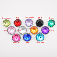 Jouets sexuels anaux en gros d'usine, best-seller : Ensemble de plugs anaux en métal ornés de cristaux, kits de plugs anaux les plus vendus aux États-Unis