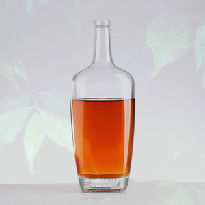 Chine ventes directes 750ml Napoléon bouteille en verre pour <span class=keywords><strong>Brandy</strong></span> Xo whisky rhum Gin Vodka bouteilles en verre de haute qualité capacité 750ml - Product Image 5