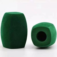 Pare-brise en mousse pour microphone à triangle carré personnalisable avec impression de logo et éponge pour pare-brise