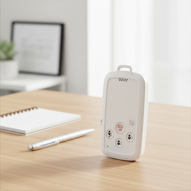 Kids Phone Without Screen Plastic GPS Tracker 4G Real-Time SOS Emergency Call App Remote Control Children GPS Tracker Kids Phone