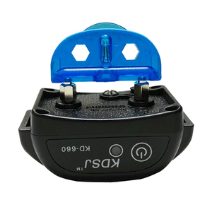 รั้วสุนัขอิเล็กทรอนิกส์สายยาว300เมตรปลอกคอแบบชาร์จไฟหน้าจอ LED ระดับ100พร้อมปลอกคอมีเสียงและการกระตุ้นให้สุนัขปลอดภัยในบ้านของคุณ - Product Image 4