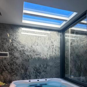 Luce solare artificiale per interni Hight CRI da incasso blu cielo Faux <span class=keywords><strong>LED</strong></span> <span class=keywords><strong>soffitto</strong></span> virtuale lucernario intelligente <span class=keywords><strong>Led</strong></span> pannello <span class=keywords><strong>lampada</strong></span> - Product Image 4