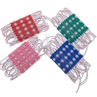 Module LED Aikeou haute puissance 12V 3 LED 1,5W pour extérieur, module de signalisation 2835, boîte lumineuse, modules LED 3500K blanc chaud, garantie 2 ans