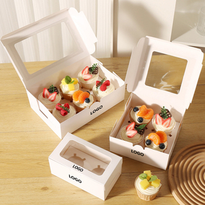 Cajas Transparentes para Pasteles con Tamaño/Logotipo Personalizado - Product Image 1