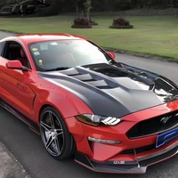 Capot moteur transparent en fibre de carbone de haute qualité pour Ford Mustang Après-vente