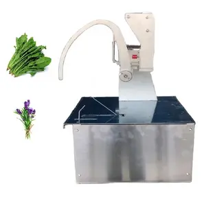 flower vegetable Lavender with rubber band elastic rope thread Strapping bundling binding knot tying packing machine automatic