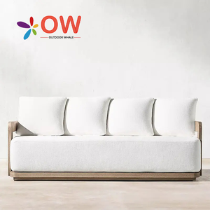 أثاث خارجي من خشب الساج، أريكة صلبة من خشب الساج، أريكة خشبية للاستخدام الخارجي، أثاث خارجي للفنادق - Product Image 4