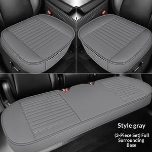 เบาะรองนั่งรถยนต์แบบสี่ฤดู รุ่นใหม่ 25 ชิ้น ระบายอากาศได้ดี หุ้มเต็มเบาะ ด้านหลังยาว ป้องกันสิ่งสกปรก หนังเทียม OLIVER - Product Image 3