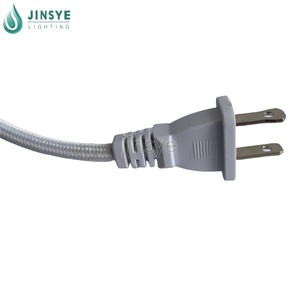 E26 E27 nhựa đèn ổ cắm chúng tôi cắm trong cáp điện vải bao phủ dây dây Bộ - Product Image 2