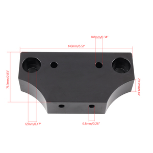 Support de transmission en aluminium massif pour Nissan Skyline R32 S13 S14 S15 Silvia KA24 SR20 FDJ-217-BK - Product Image 6