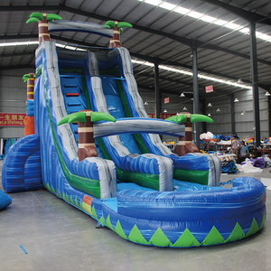 2025 nuevo diseño Arco Iris castillo inflable al por mayor Softplay Ball Pit niños agua Mat PVC al aire libre playa juego - Product Image 5