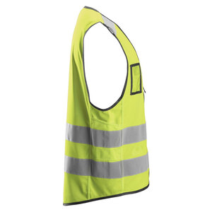 Chaleco reflectante de seguridad de alta visibilidad con diseño personalizado OEM, chaleco de seguridad de malla reflectante de alta visibilidad a precio de mayoreo. - Product Image 4