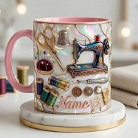 Étagère à livres en vitrail 2D, Tasse à thé en porcelaine, Cadeau créatif écologique pour les amateurs de livres, Décoration de table, Noël, Fête des Mères
