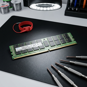 Memoria RAM DDR4 ECC Reg de 128 GB y 3200 MHz PC4-25600 M386AAG40AM3-CWE, Alto Rendimiento, Funciona a 3200 MHz para Mayor Velocidad - Product Image 3