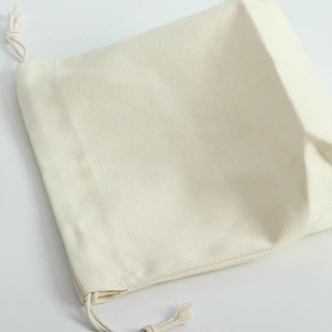 Hot Selling Custom <b>Round</b> Bottom <b>Canvas</b> Gift Packaging Bag Candle Drawstring with Cartoon Pattern for Gift Giving - Product Image 3