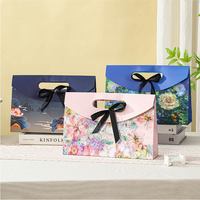 Emballage de Chocolat Personnalisé avec Logo Client, Cadeau de Mariage, Sac à Main Pliable, Emballage Rigide en Papier pour Bijoux