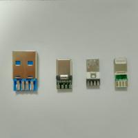Kabel USB bahan baku konektor USB tipe-a tipe-c MK konektor Lightning