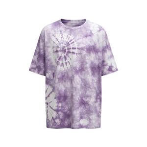 HuaYi BSCI &amp; ISO Certified Custom Logo <strong>Tie</strong> <strong>Dye</strong> for Knitted <strong>T</strong>-<strong>Shirt</strong> Rainbow Unisex 100% Cotton <strong>Tie</strong> <strong>Dye</strong> <strong>T</strong>-<strong>Shirts</strong> for Men Women - Product Image 3