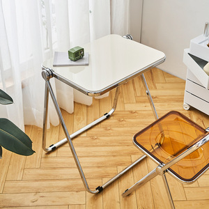 <span class=keywords><strong>Tavolo</strong></span> Pieghevole <span class=keywords><strong>da</strong></span> Caffè <span class=keywords><strong>e</strong></span> <span class=keywords><strong>Giardino</strong></span>, Arredamento in Acrilico, Set Moderno <span class=keywords><strong>e</strong></span> Lussuoso con <span class=keywords><strong>Sedie</strong></span> in Metallo <span class=keywords><strong>e</strong></span> Plastica, Tavoli Pieghevoli <span class=keywords><strong>da</strong></span> Esterno - Product Image 1