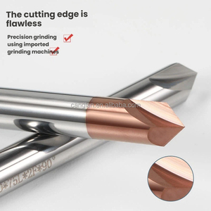 Carbide <strong>Chamfer</strong> <strong>Mill</strong> V Shape End <strong>Mill</strong> Deburring Tool 60 90 120 <strong>Degree</strong> - Product Image 3