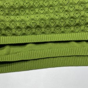 Maglione Pullover da <span class=keywords><strong>Donna</strong></span> a Mezza Manica con Design Traforato di Alta Qualità, Lavorazione a <span class=keywords><strong>Maglia</strong></span> Piatta e Rete - Product Image 6