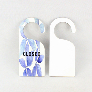 Accroche de porte à Sublimation en MDF, vierges, décoration pour hôtel/maison/noël, pour cadeaux - Product Image 1