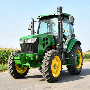 Traktor Diesel 4x4 Pertanian Berkualitas Tinggi 80HP 100HP 120HP Tenaga Besar 4WD dengan Aksesoris Berkualitas dan Hemat Biaya - Product Image 3