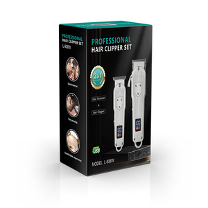 Trimmer Cordless con scatola regalo di lusso in metallo superficie 1200mAh grande batteria a basso rumore per gli uomini <span class=keywords><strong>capelli</strong></span> <span class=keywords><strong>e</strong></span> <span class=keywords><strong>barba</strong></span> - Product Image 6