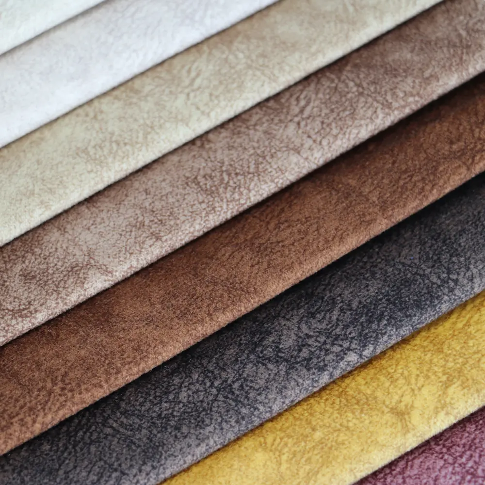 Factory Wholesale Cheap Price Knitted Home Textile Decorative Printed Holland Velvet Sofa Upholstery Fabric