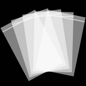 ジップバッグLDPE CPEパッキングバッグ,カスタムクリア透明再利用可能ポリエチレンジップロックプラスチック食品グレード包装自己密封式 - Product Image 1