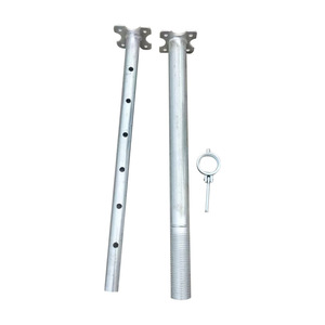 Los soportes de acero del fabricante son independientes, los soportes de acero son galvanizados y el trípode es estable. - Product Image 4