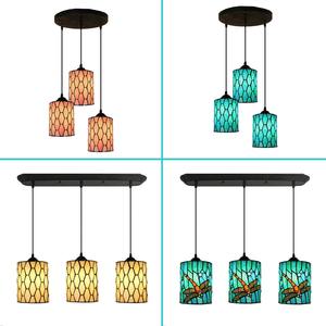 <span class=keywords><strong>Lampe</strong></span> de table de style <span class=keywords><strong>Tiffany</strong></span> Jiyuanlux, 8 pouces, libellule rouge, <span class=keywords><strong>art</strong></span> déco, verre teinté vert, <span class=keywords><strong>lampe</strong></span> de table pour salon, chambre à coucher - Product Image 6