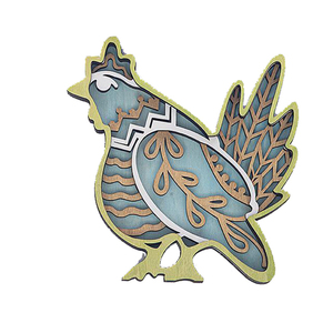 Decoración de Madera Artesanal para el Hogar, <span class=keywords><strong>Pollo</strong></span> de <span class=keywords><strong>Pascua</strong></span> - Product Image 5