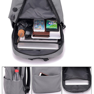Custom Wholesale Trending Oxford Bookbag Usb Charging Port Closure Business Laptop <b>Backpack</b> Outdoor - Product Image 3