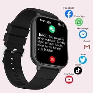 Montre connectée tendance avec fonction d'appel mains libres pour <span class=keywords><strong>iPhone</strong></span>, suivi d'activité, moniteur de sommeil, étanche, montre intelligente de sport - Product Image 4