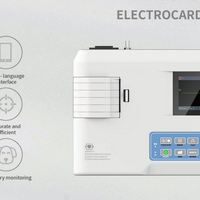 Máquina de EKG veterinaria portátil Electrotelegraph USB 12 Lead ECG Monitor