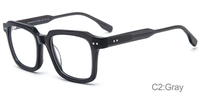 Lunettes de soleil en acétate 2022, paire de verres à la mode