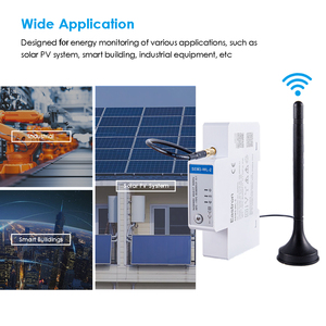 Eastron SEM3-WL-2 ba giai đoạn năng lượng không dây Meter Class 1 năng lượng mặt trời biến tần năng lượng giám sát thông minh Din Rail năng lượng Meter - Product Image 3