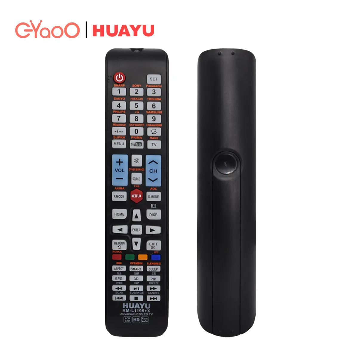 HUAYU RM-L1195+X Universal TV Remote Control Common IR Super General Led Smart Android