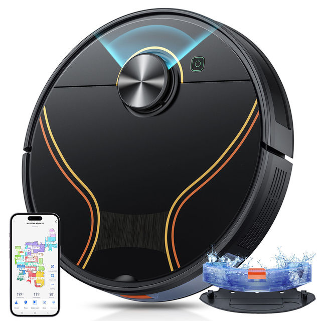 2026 New LDS Robot Vacuum Cleaner Auto Self Empty Station App Control Wet Dry Cleaning Smart Hotel Household Battery Water