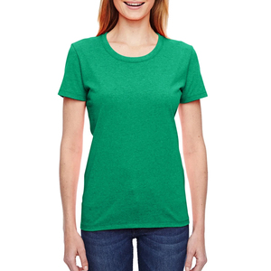 Camiseta de manga corta minimalista para mujer con costuras planas y algodón ligero para movimiento sin restricciones - Product Image 6