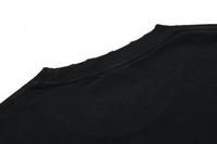 Nouveau design T-shirt homme oversize en coton bouclette 100% respirant, écologique, couleur unie, séchage rapide, effet vintage, noir, style hip-hop, vierge