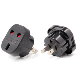 2 Pin Ổ Cắm Anh Để Chúng Tôi Jp Cn Du Lịch <span class=keywords><strong>Adapter</strong></span> 3 Pin Để 2 Phẳng Pin <span class=keywords><strong>Adapter</strong></span> Cắm Điện <span class=keywords><strong>Adapter</strong></span> - Product Image 5