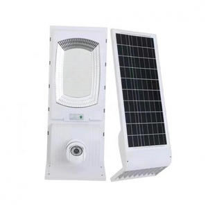 ไฟถนนแอพ LED พลังงานแสงอาทิตย์แบบครบวงจร300วัตต์ควบคุมผ่าน WiFi 4G พร้อมกล้องวงจรปิดเพื่อให้แสงสว่างบนถนนที่มีความสว่างสูง - Product Image 6