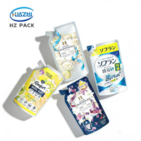 Sachet Doypack Personnalisé Imprimé et Formé, Emballage Liquide Stratifié pour Lessive, Lotion Corporelle et Détergent