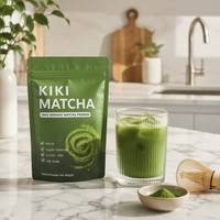 KIKI MATCHA EU USDA Thé vert biologique en poudre de qualité cérémoniale Matcha pur pour Latte de qualité supérieure Confiserie Vente en gros Emballage personnalisé