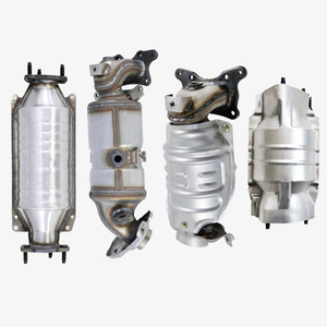 Nouveau convertisseur catalytique de pièces de moteur d'échappement universel en acier inoxydable pour ford focus 2006 1.6 peugeot <span class=keywords><strong>307</strong></span> jeep wrangler 3.6 - Product Image 1