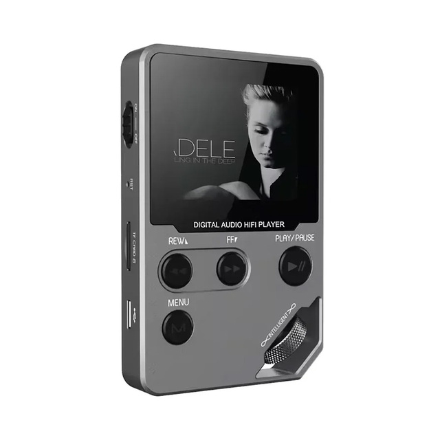 C5 360 Degrees Scroll Wheel HiFi Sound MP3 Music Player with 2 Earphone Jacks