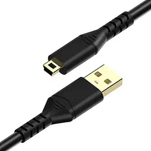 factory direct sale China Manufactured 0.5m black Mini 5p High Speed Usb2.0 Am To Mini B 5pin Usb 2.0 Mini Cable